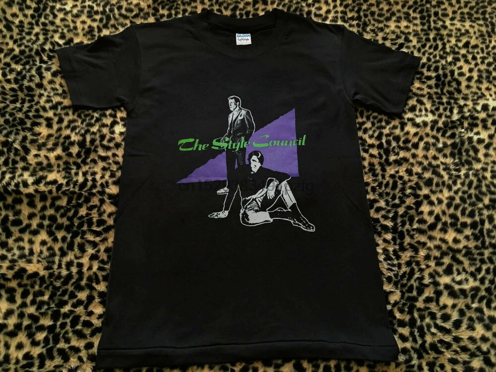 Новая футболка REPRINT Vtg The Style Board Jam Paul Weller Tour 1985 Япония | Мужская одежда