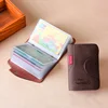 KUDIAN BEAR PU Leather Business Card Holder Credit Card Case Women Men Small Card Organizer Wallet Porte Carte BIH003 PM49 ► Photo 2/6