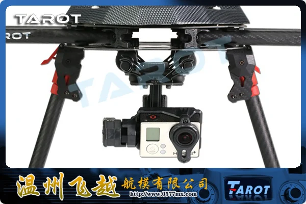 Tarot T2-2D 2 оси Бесщеточный шарнир для Gopro Hero 4/3+/3 TL2D01