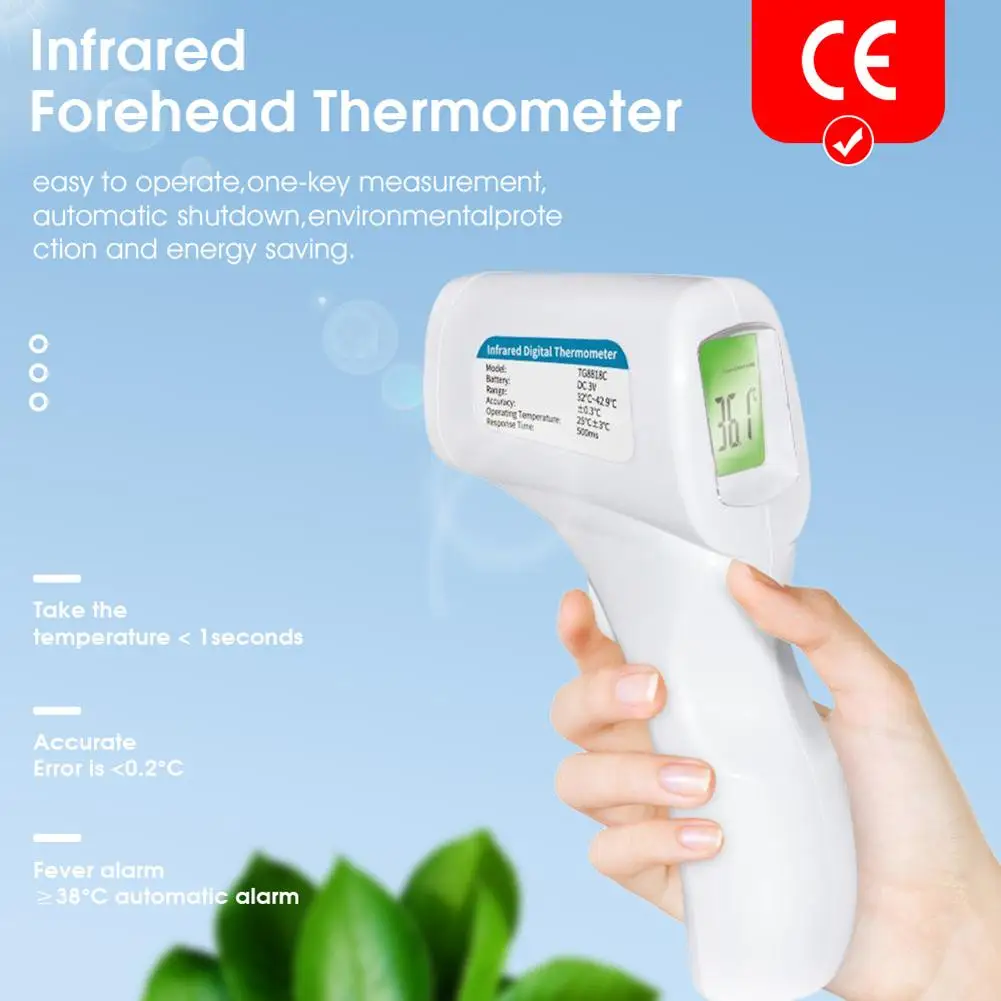 Nowa generacja medycznych elektroniczny cyfrowy pistolet termometr na podczerwień, noworodka dorosłych gorączka termometr, ludzki termometr Nowa generacja medycznych elektroniczny cyfrowy pistolet termometr na podczerwień, noworodka dorosłych gorączka termometr, ludzki termometr