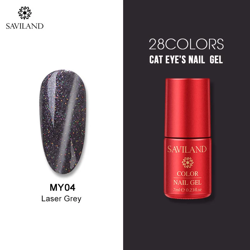 7ml MY04 SAVILAND УФ-гель для кошачьих глаз, пена для мыльных ногтей, 28 цветов, впитывающий Гель-лак, гибридный Полупостоянный для ногтей, нужен праймер - Цвет: 7ml MY04