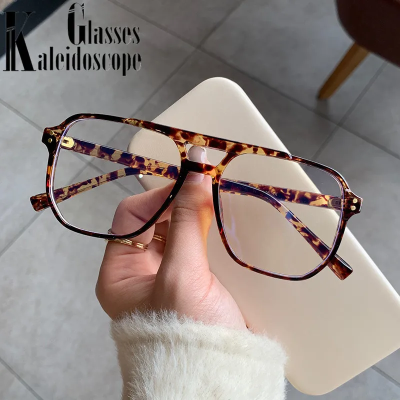 Eyeglasses Frames Eyeglass Frames Optical Glasses Anti Blue Light Blocking Glasses Frames Women Vintage Computer Eyeglasses Men Retro Spectacles Frame Female Optical Luxury Color