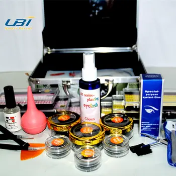

Professional Training False Eyelash Extension Set Eye Pads Glue Ring Brush Tape Glue Holder Kit For Eyelash Grafting Makeup Tool