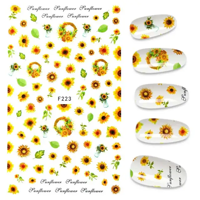 The New 3D Nail Sticker Cool English Letter stickers for nail Foil Love Heart Design Fashion Manicure Stickers A140124