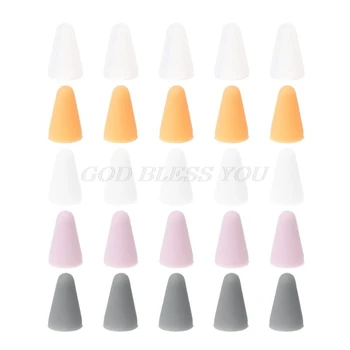 

5pcs Mute Silicone Replacement Tip Case Nib Cover Skin For Apple Pencil 1st 2nd Stylus Touchscreen Pen Drop Shipping