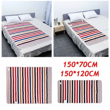 

150x120cm/70cm Electric Blanket 220V Electric Heated Blanket Thicker Heater Winter Warmer Pad Foldable blanket with Controller