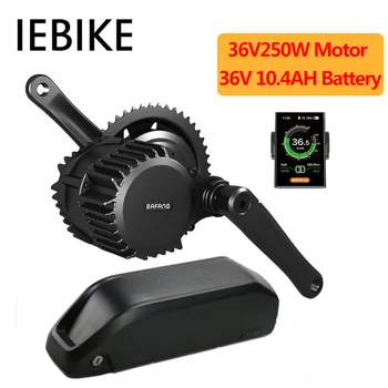

36V250W Bafang Motor Electric Bike Conversion Kit with 36V10.4AH Lithium Battery BBS01 Mid Drive Bafang E Bike Kit