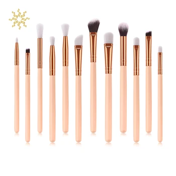 

12Pcs/Set Makeup Brushes Multiple Sizes Nylon Eye Shadow Eyeliner Eyes Brush Eye Makeup Tools Makeup Brushes Set