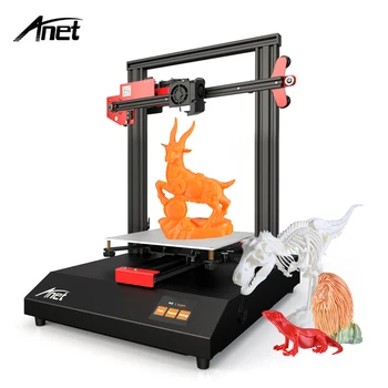 

Anet ET4 3D Printer Metal Frame Structure Auto Leveling Resume Power Failure Printing Filament Run Out Detection 220*220*250mm