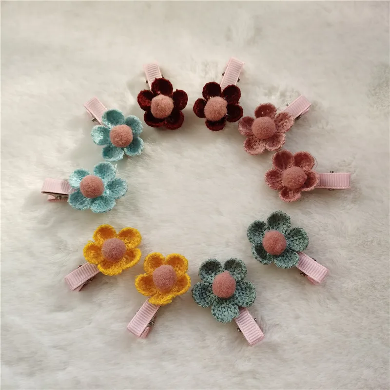 

Pet Supplies Small Dogs Cat Flower Shape Hair Clips Head Decoration for Pets Puppy Hairpins Decor Grooming Accessoires