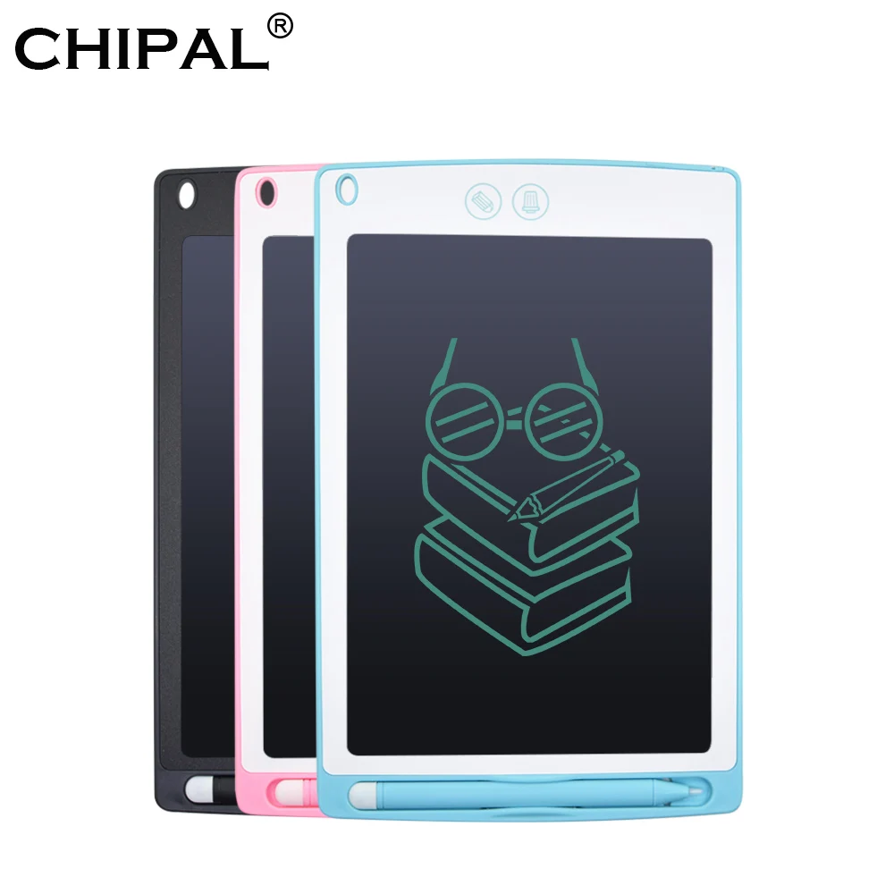CHIPAL 8.5 lcd 태블릿 그리기 디지털 부분적으로 지울 수있는 그리기 태블릿/패드/보드 어린이 선물 펜 배터리