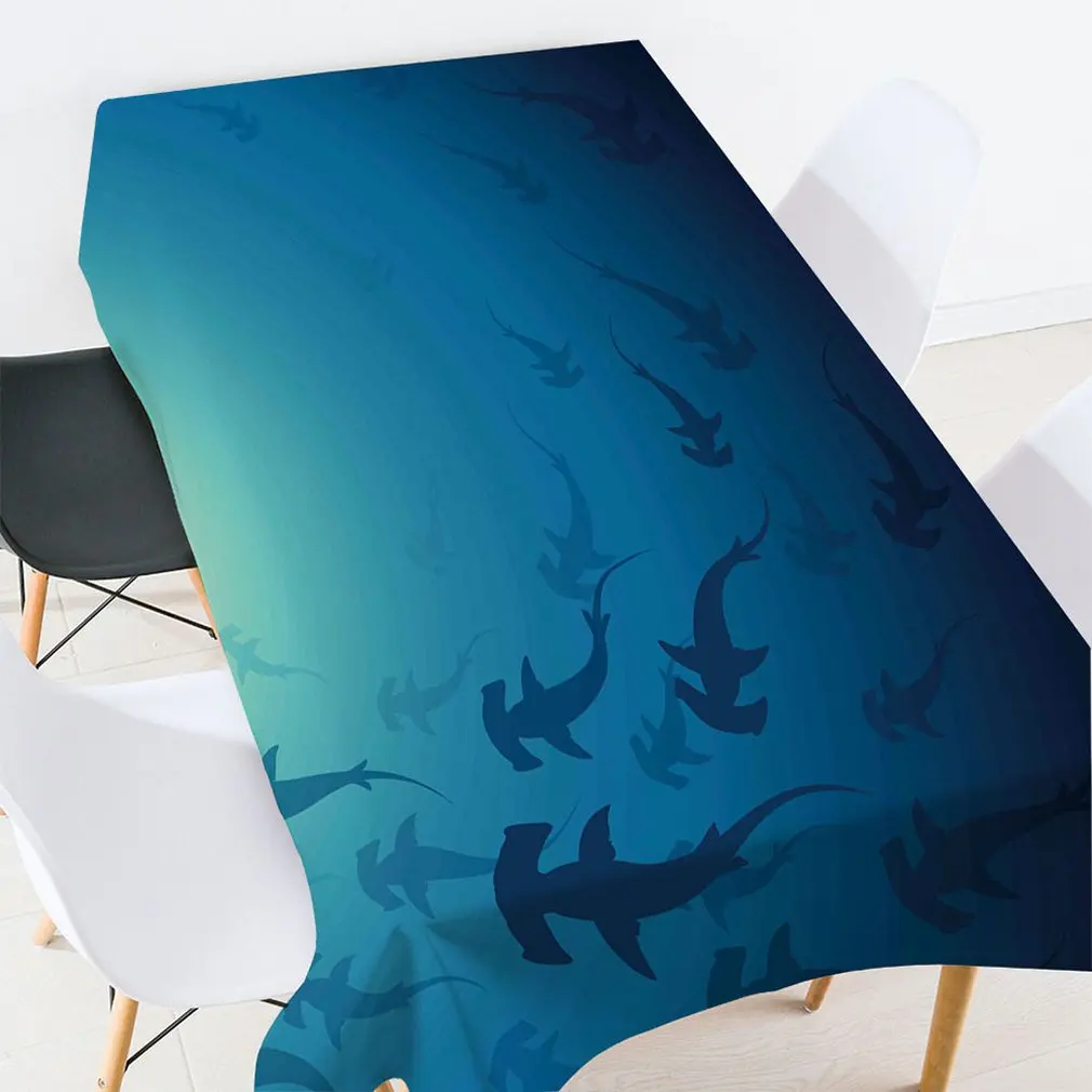 LY1212010092 Brief Modern Waterproof Table Cloth Square Dining Table Tablecloth Nightstand Refrigerator Cover