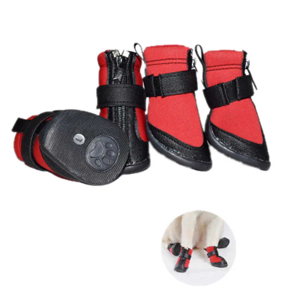 Водонепроницаемая обувь для животных противоскользящие зимние ботинки для собак для маленьких/средних/больших домашних животных теплые защитные ботинки для собак аксессуары# R5