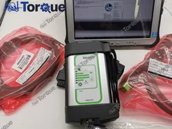 Interface vcads pour Volvo Vocom 88890300 2.8 PTT, outil de diagnostic de camion/pelleteuse + tablette FZ G1 