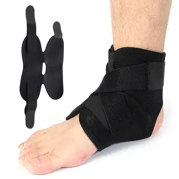 1Pc Unisex Elastische Nylon Enkel Ondersteuning Brace Spalk Bandage Voet Verstuiking Letsel Wrap Sport Veiligheid Protector Guard Accessoires