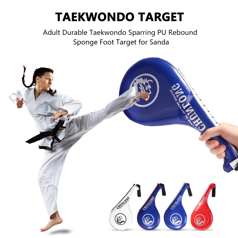 Taekwondo Foot Hand Target Children Adult Boxing Sanda Training Durable Pad Kwon 