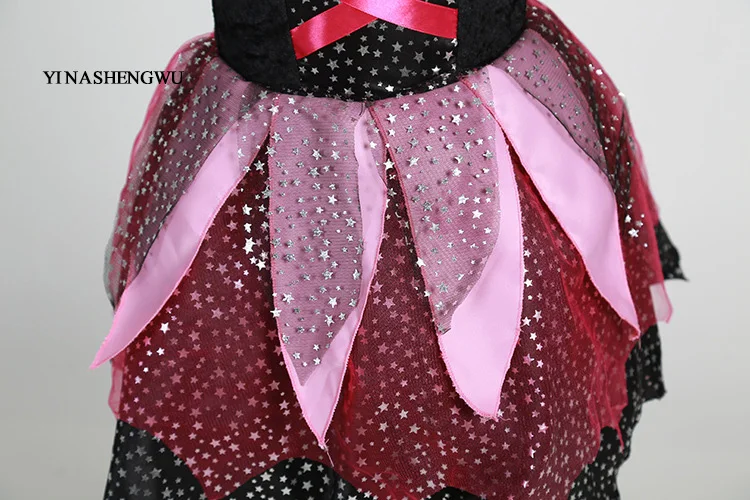 Halloween Cosplay Costume Pumpkin Elf Dress Kids Halloween Dress Up Prom Dress Girl Elf Clothing Witch Cosplay Teenage Dress