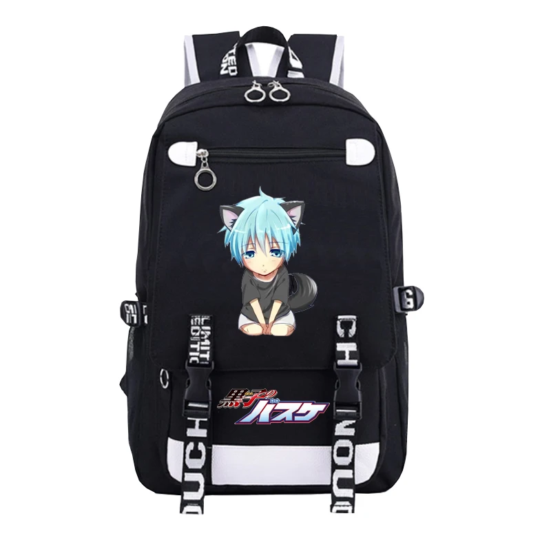 Аниме Kuroko No Basket Kuroko Tetsuya рюкзаки школьные сумки для подростков Bookbag рюкзак для путешествий рюкзаки для ноутбуков