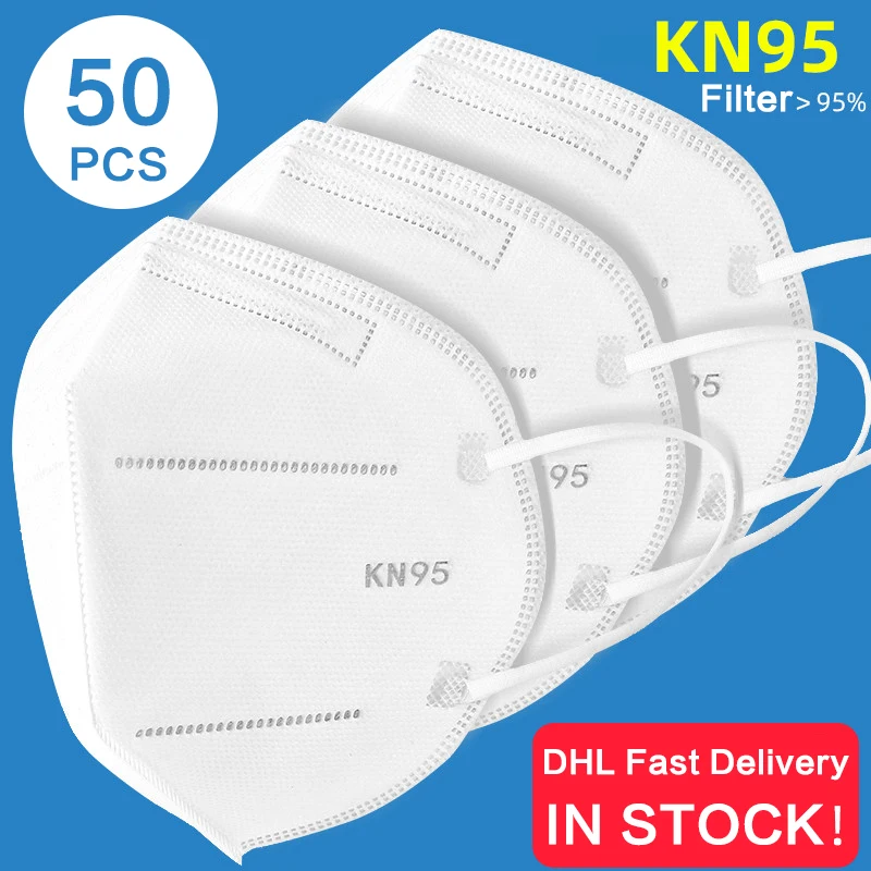 

10Pcs KN95 Antiviral Mask koronavirus Dropshipping Anti-fog Mask mascarilla filter Bacterial safety koronavirus Protective Equip