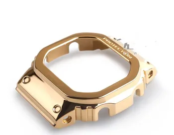 

GW-5000 5035 5600 Gold Stainless Steel Watch Bezel for Replecement