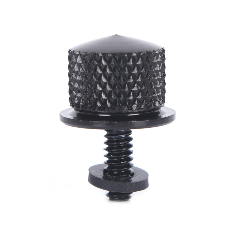1/4"-20 Thread Knurled Head Screws Cap Rear Seat Quick Mount Bolts Touring Softail Dyna Sportster XL 883 1200 Custom | Автомобили и