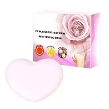 

PeachGlory Natural Whitening Soap Moisturizing Repair Hip Care Scrub Soap Essence Soap Cleaning Soap Butt Exfoliating Soap