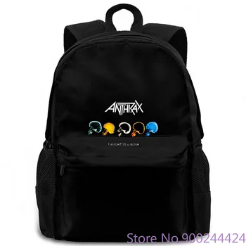 

Anthrax Black Trash Metal Heavy Metal Band Cool Design 3D women men backpack laptop travel school adult student