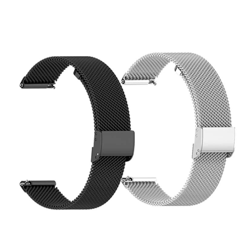 Cinturino Da Polso Per Amazfit Gts/Gts 2 Mini 2E Cinturino Per Huami Amazfit Bip S U Pro Pop Pro Zepp E 20Mm Bracciale In Acciaio Inossidabile