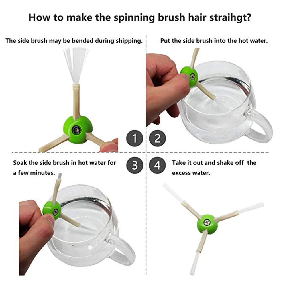 

Filter Side Brushes For IRobot Roomba Series IRobot I7 E5 E6 Replacement Tool