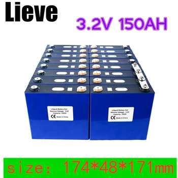 

4PCS original 3.2V 150Ah lifepo4 battery Lithium Iron Phosphate Cell 2C solar lifepo4 12V diy cells pack Cycles 4000 Times