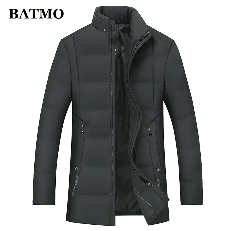 BATMO Новое поступление Зима 90% белый куртки-пуховики для мужчин, мужские повседневные пуховики, парки для мужчин 1008