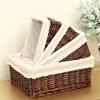 4 Sizes Handmade Rattan Storage Baskets Household Items Snacks Fruit Debris Laundry Finishing Willow Storage Basket ► Photo 1/6