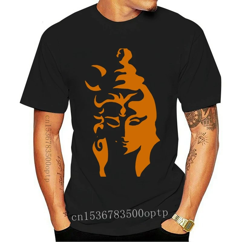 New Shiva Printed Tee Casual Soft 