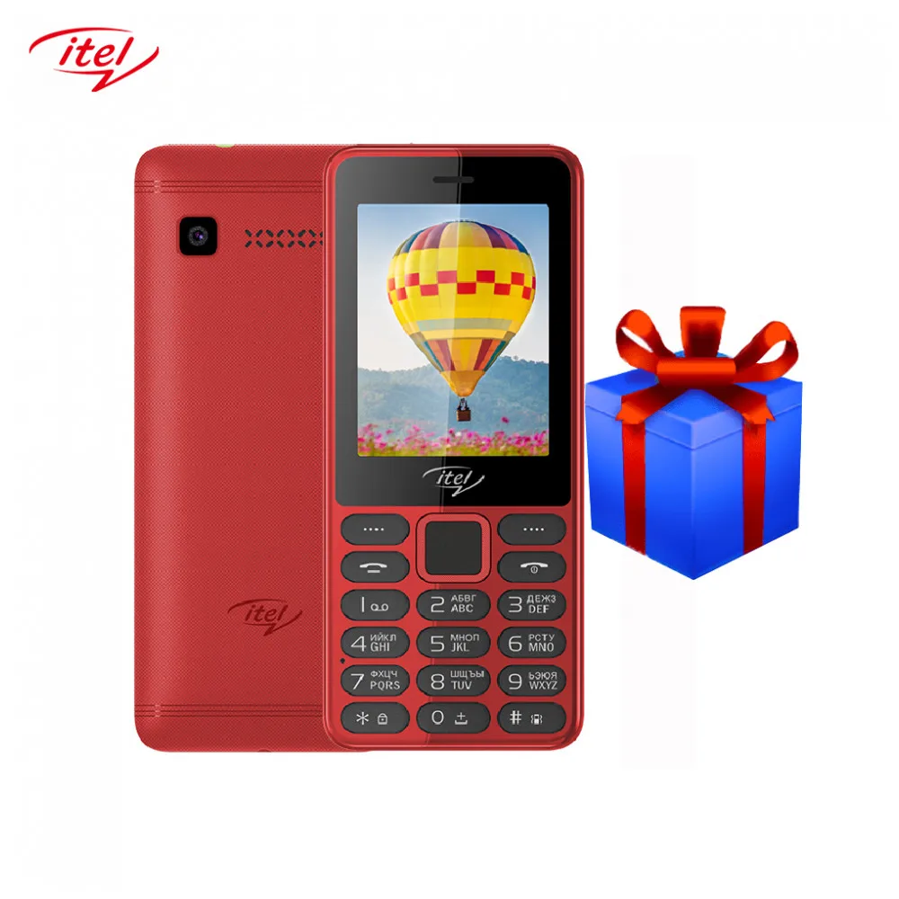 Сотовый телефон ITEL it5022 2.4'' 4MB RAM up to 32GB flash 0.08Mpix 2 Sim 2G BT v3.0 Micro USB Nucleus OS 2.1|Смартфоны|