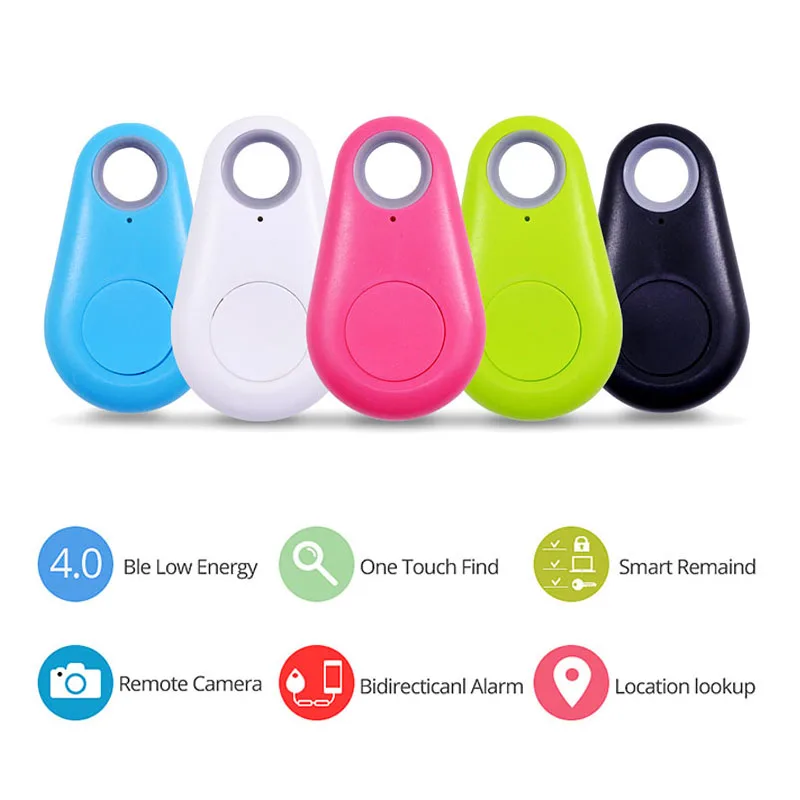 

Wireless Key Finder Smart Tracker GPS Bluetooth Locator Remote Key Tag Anti Lost Keychain Alarm ITag for Kids Pet Dog Cat Child