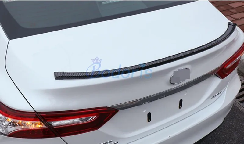 Пластиковая пилочка для ногтей Yaris Vios 1,5 м Универсальная цветная крыша из углеродного волокна спойлер DIY Refit спойлер для автомобиля аксессуары