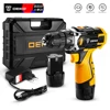 DEKO New 12V 16V 20V Cordless Drill Screwdriver Mini Wireless Power Driver Lithium-Ion Battery  LED Light 18+1 Settings ► Photo 1/6