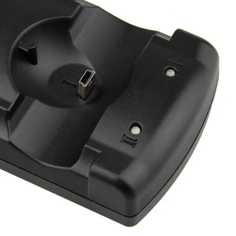 USB двойное зарядное устройство зарядная док-станция для sony PS3 Move беспроводной контроллер