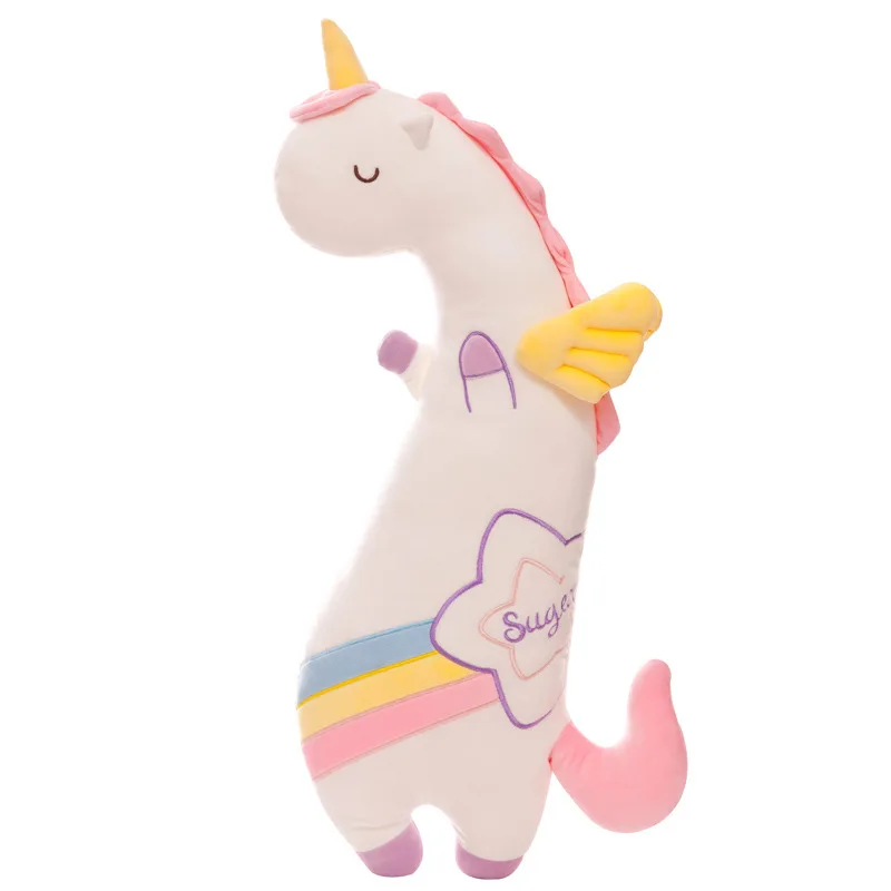 

Software Unicorn Cushion Small Doll Bed Cute Pajama Birthday Gift Pillow Plush Doll Toy Wholesale