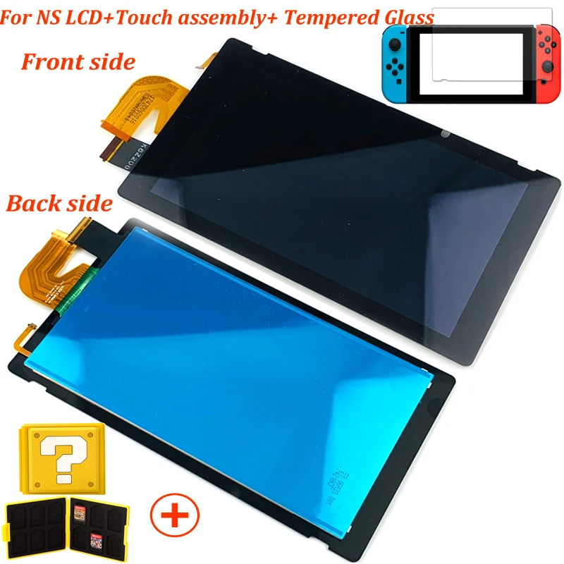 Запасные части: верхний нижний и верхний Нижний ЖК-экран для Kind DS Lite/NDS/NDSL/NDSi New 3DS LL XL для Kind Switch - Цвет: For NS LCD 3in1 kit