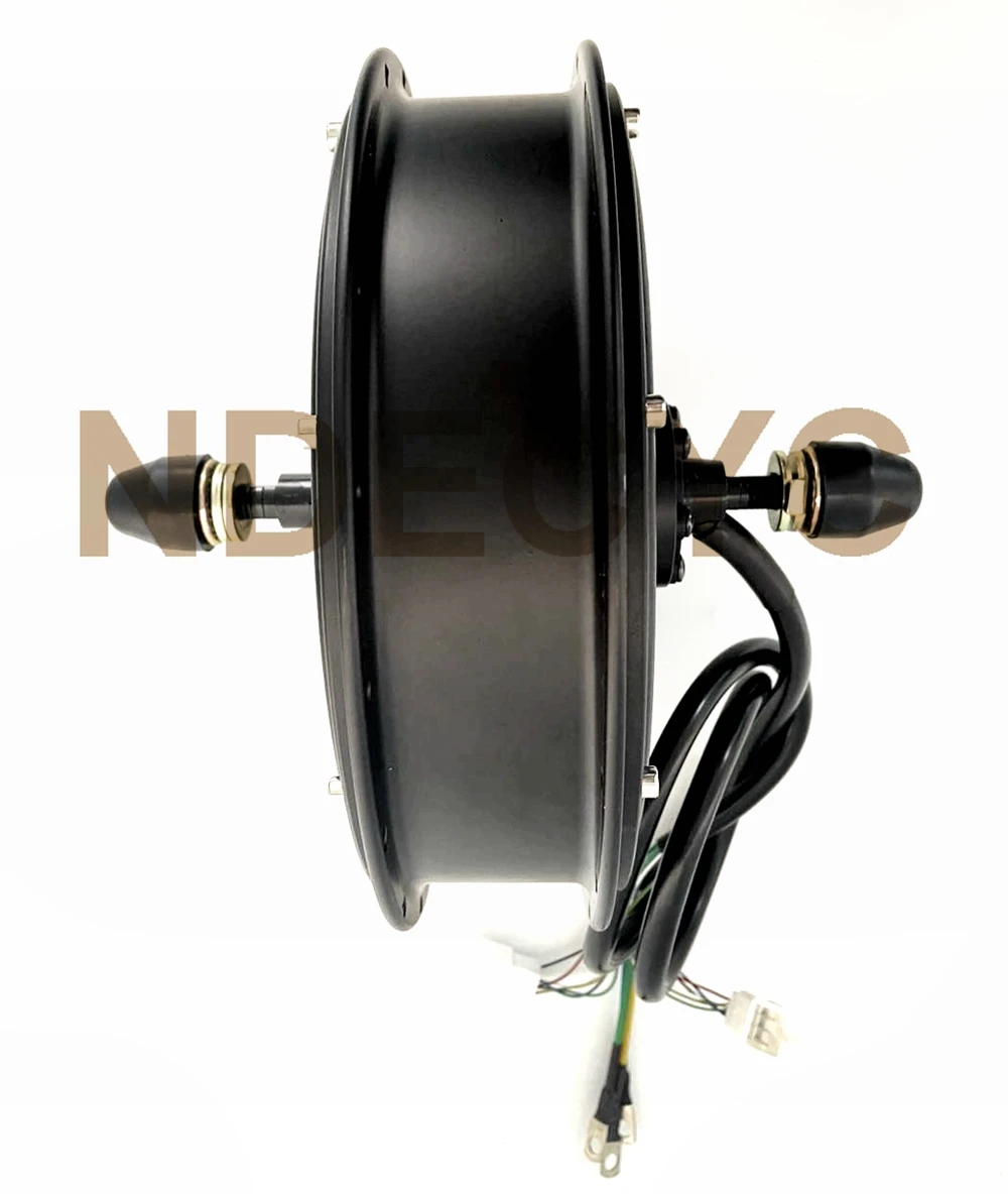 NBpower V3 45H 48-96v 72v Rated 3000W 135mm Dropout Gearless Electric Bike Hub Motor For Electric Bike Bicycle Rear Wheel