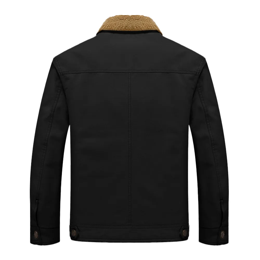 Осенне-зимняя Толстая теплая куртка для мужчин стильные флисовые куртки для мужчин Брендовые мужские куртки-бомберы размера плюс M-5XL