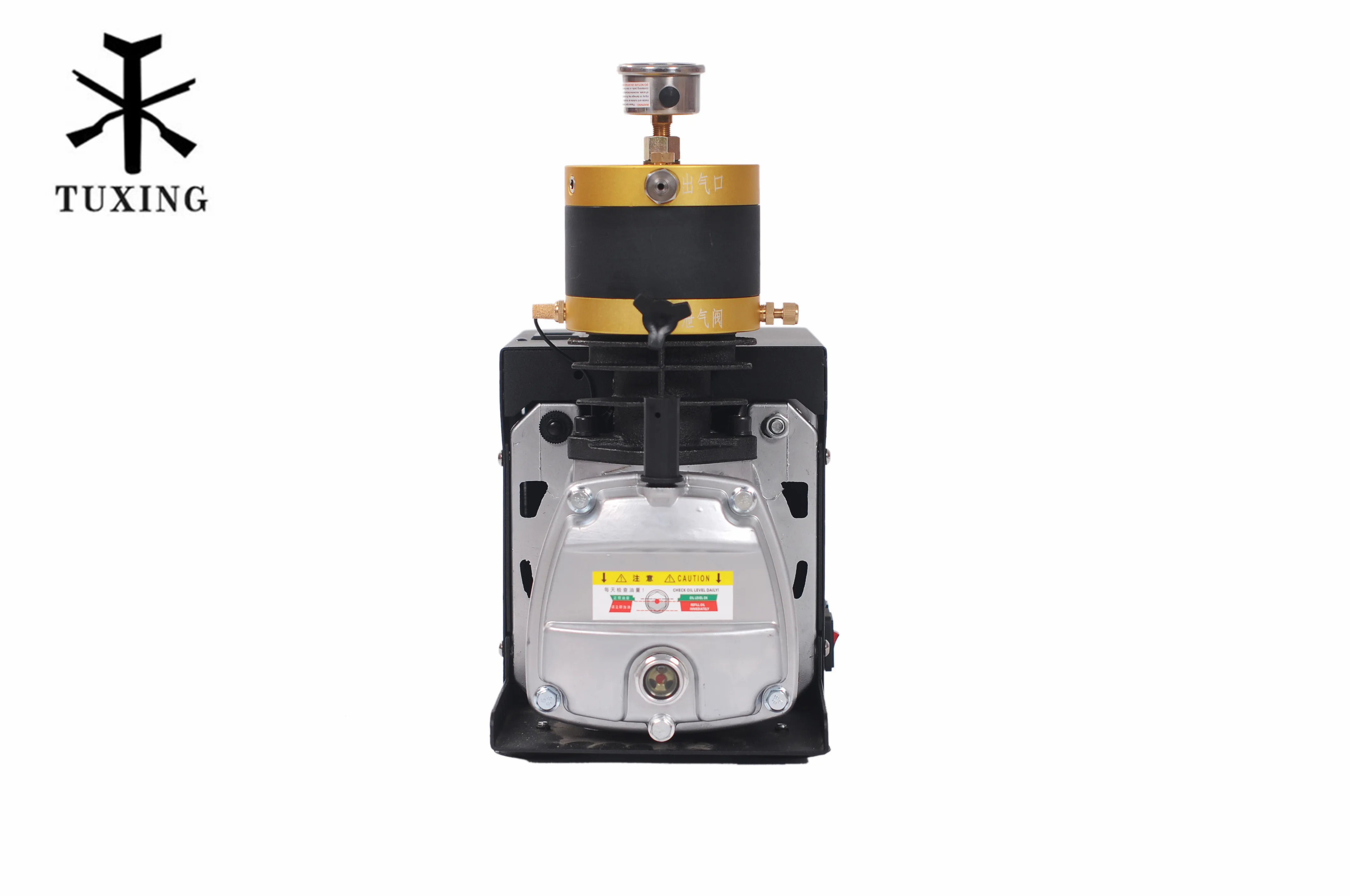 TUXING New Model adjustable auto stop 4500psi compressor for paintball