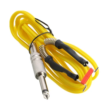 

1Pcs New Clip Cord Power Cable Tattoo Hook 1.7M Silicone Wire For Tattoo Machine Gun Foot Pedal Switch Supply Accessories Power