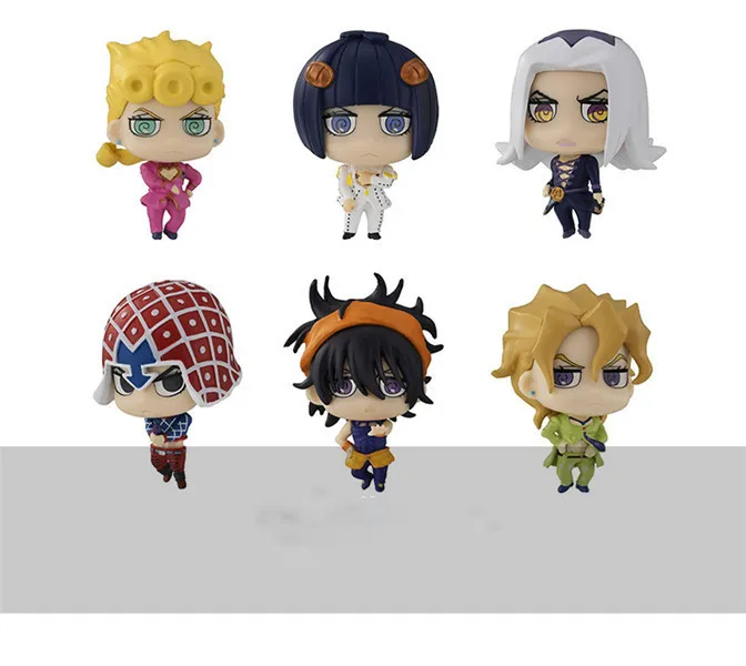 

JOJO Incredible Adventures of Yellow jin zhi feng qiao lu nuo Mosquito Coils Eye Mountain Mention Cute Capsule Toy Garage Kit