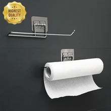 Rollo de papel para cocina, colgador de toallas, soporte de papel higiénico, organizador de baño, Bar, armario, colgador de trapo