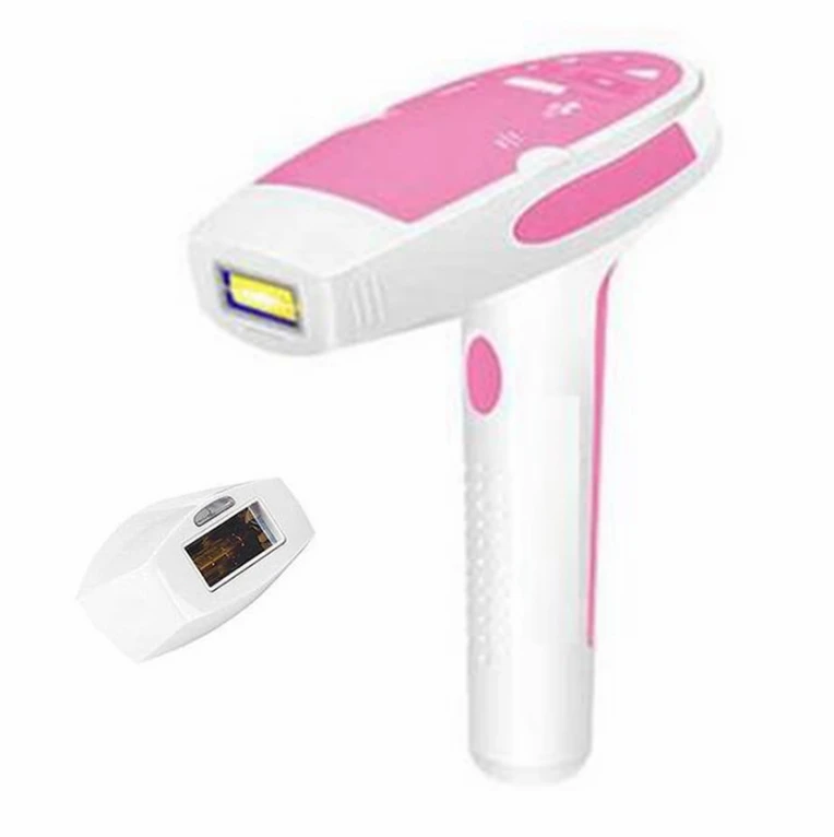 IPL лазерное устройство для удаления волос, постоянное удаление волос, IPL лазерный эпилятор, машина для удаления волос на подмышках - Цвет: Pink