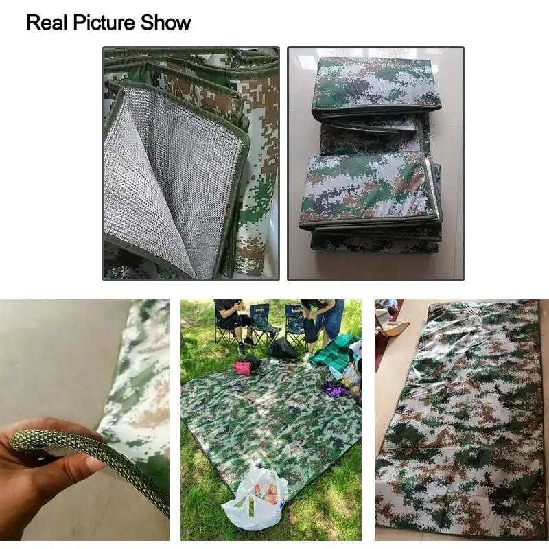 3.5MM Thicken Picnic Mat Beach Blanket Waterproof Mat Blanket Ground Mattress Outdoor Picnic Camping Tent Mat Moisture Pad X87A 3