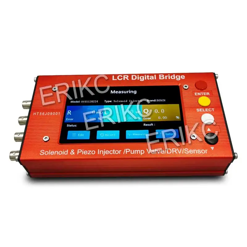 LCR02 common rail diesel fuel electromagnetic injectors test EUIEUP ZME DRV valves injector LCR tester English version (4)