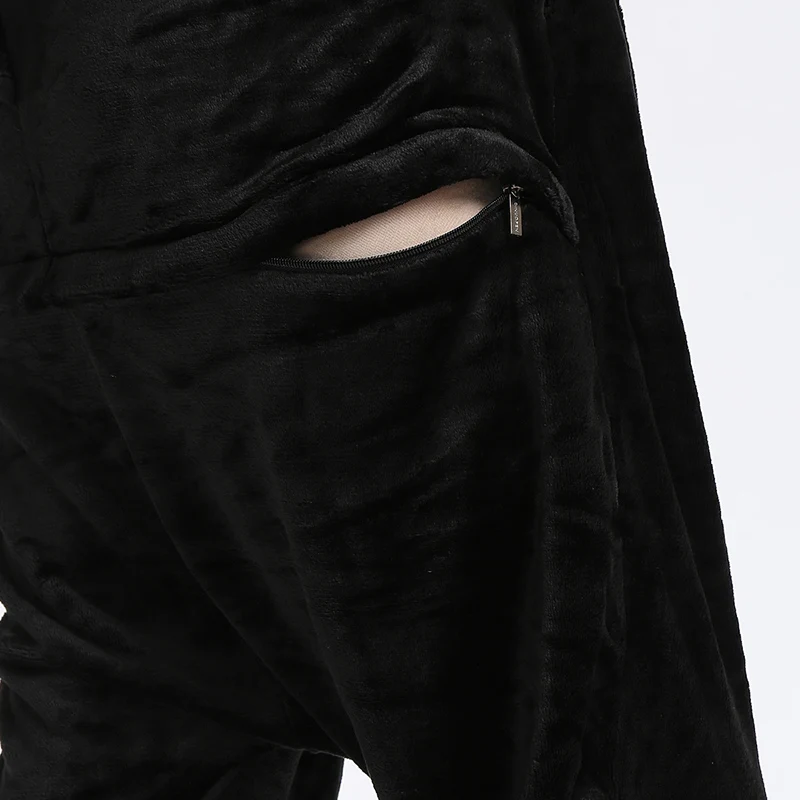 Кингуруми Кумамон единорог пижамы для взрослых Ститч Медведь животных Onesie зимние пижамы для мужчин пара фланелевая одежда для сна домашняя одежда